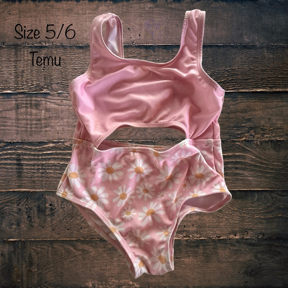 Size 5/6 Temu Swimsuit